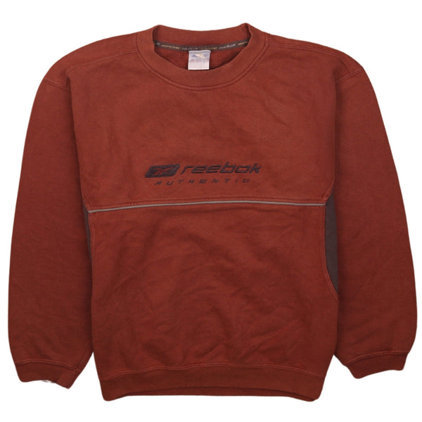 Reebok 90's Heavyweight 90's Crewneck Sweatshirt XLarge Brown