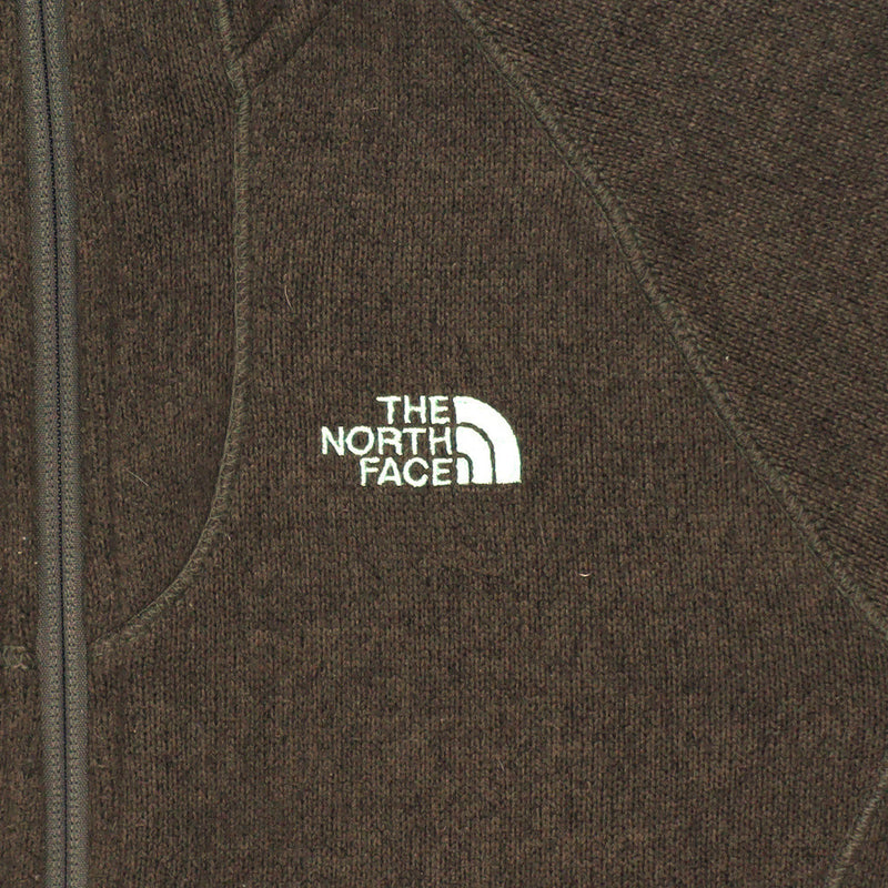 The North Face 90's Quarter Zip Hooded Hoodie XSmall Brown