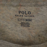 Polo Ralph Lauren 90's small logo Short Sleeve T Shirt Large Grey