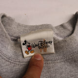 Disney  Italy Crewneck Sweatshirt Medium Grey