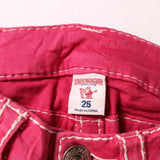 True Religion  Y2K Billy Super T Denim Skinny Jeans / Pants 28 Pink