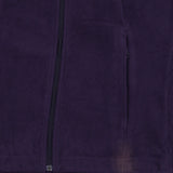 Columbia 90's Spellout Zip Up Fleece XLarge Purple
