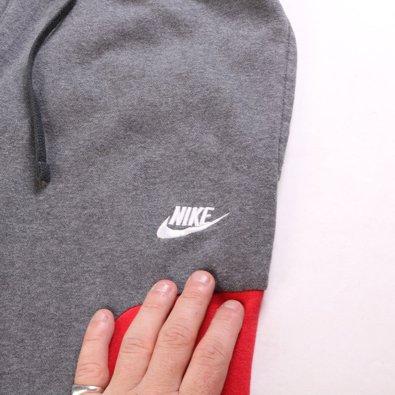 Nike  Rework Wavy Elasticated Waistband Joggers / Sweatpants Small Grey