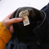 L.L.Bean 90's Quarter Zip Heavyweight Sweatshirt XLarge Navy Blue