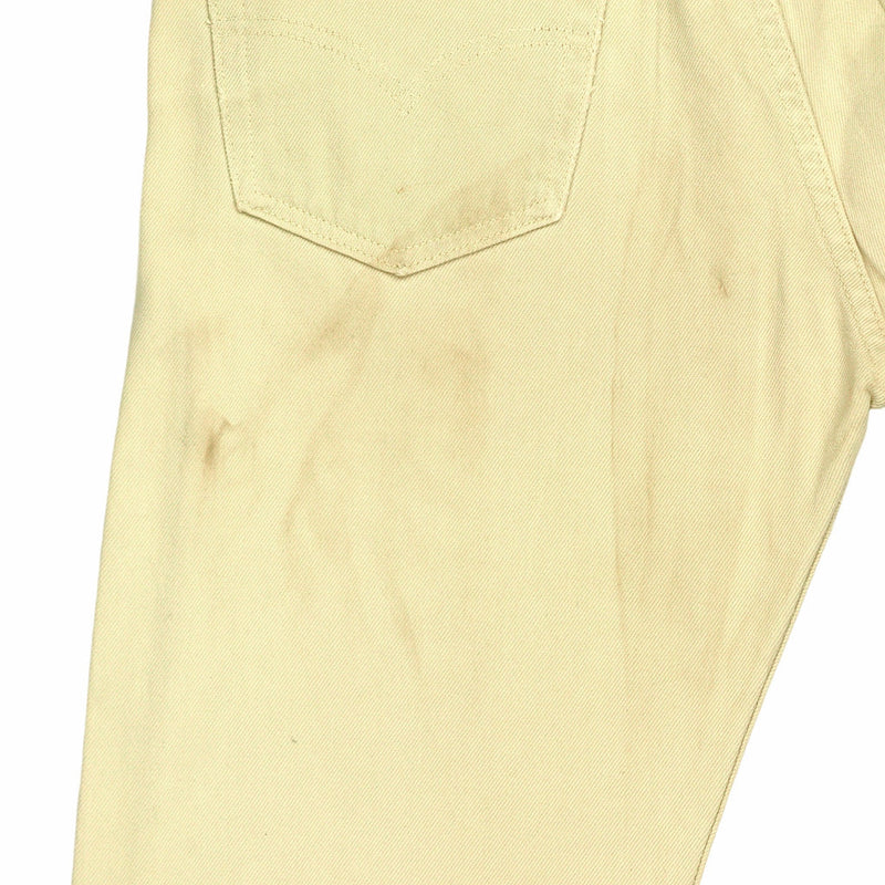 Levi's 90's Slim Denim Trousers 30 Beige Cream