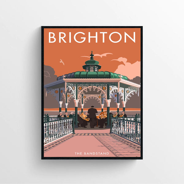 Brighton The Bandstand Poster