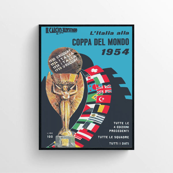 1954 World Cup (Italy) Poster