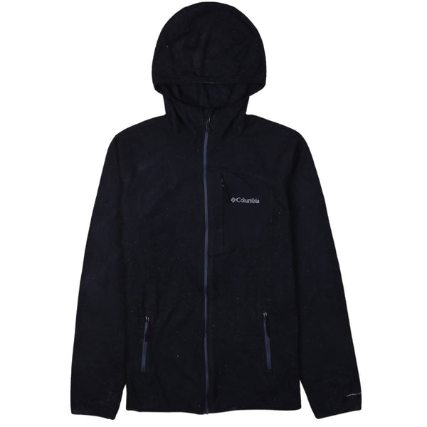 Columbia 90's Hooded Full Zip Up Hoodie XSmall Black