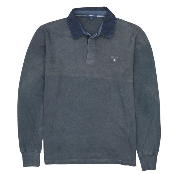 GANT Vintage 90's Men's Large Black Long Sleeve Sweatshirt