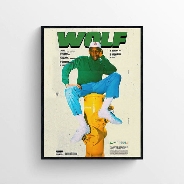 wolf album posterwork