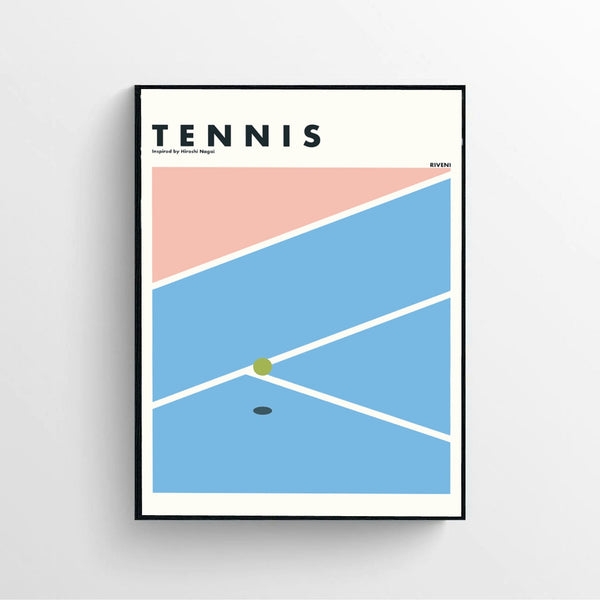 Tennis, Digital poster