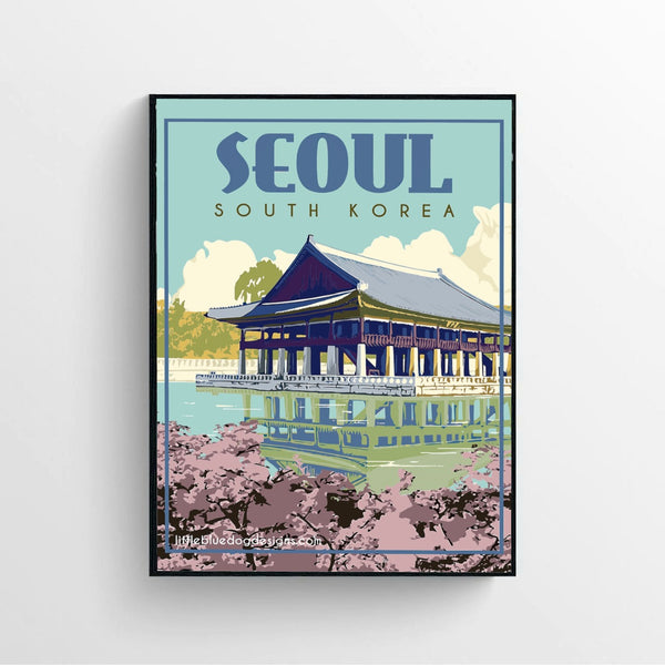 Seoul South Korea Poster