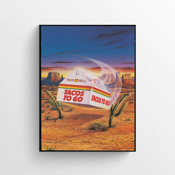 Retro Taco Bell Poster