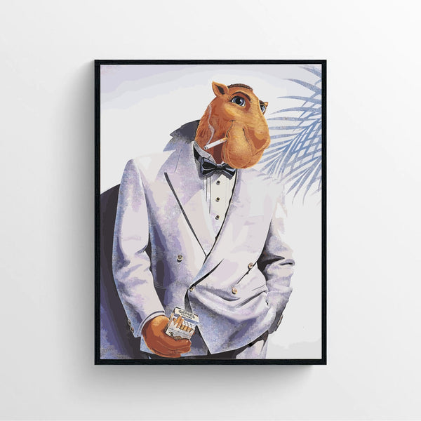 Joe Camel Cigarette Retro Poster