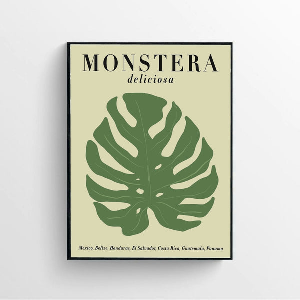 Monster plant lovers club poster