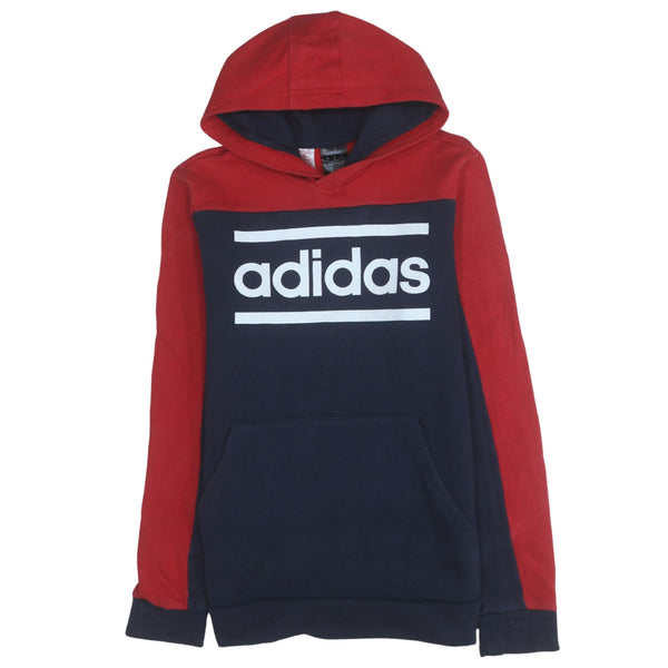 Adidas Navy Hoodie - Size M