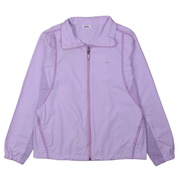 Ellesse 90's Lightweight Full Zip Up Windbreaker Medium (missing sizing label) Purple