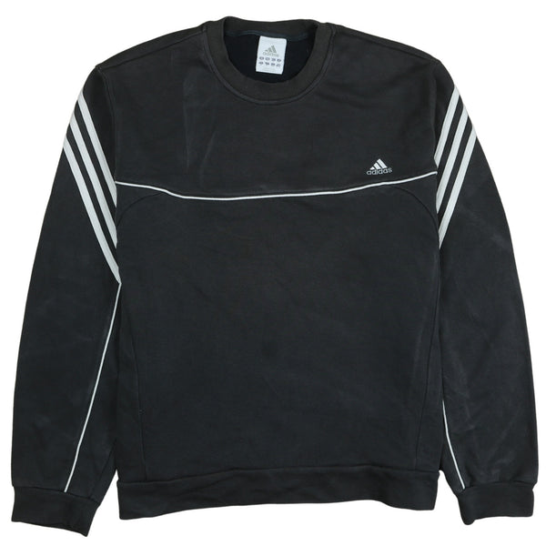 Adidas 90's Heavyweight Crew Neck Sweatshirt XLarge Black