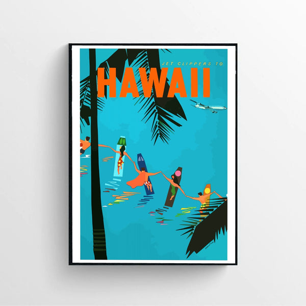 Pan American, Hawaii poster