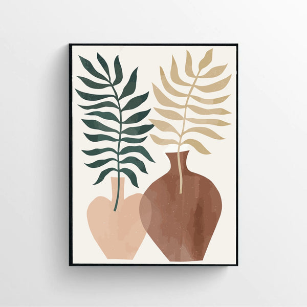 Plant Vases Poster