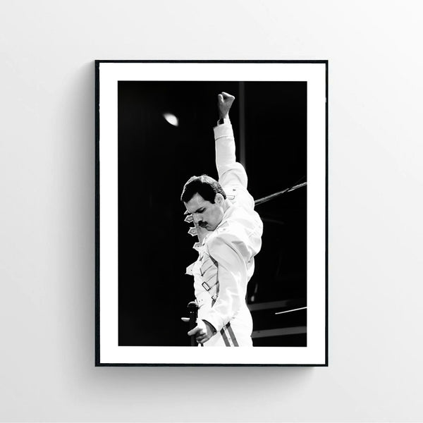 Freddie Mercury Queen Art Poster