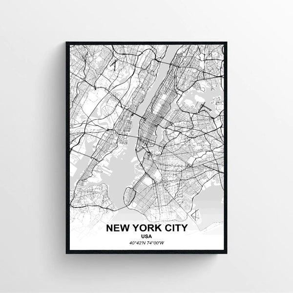 Busirde  New York  Canvas Wall Painting