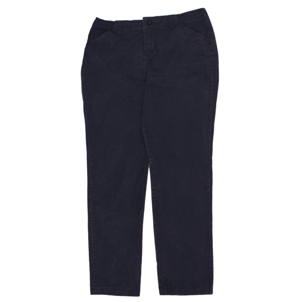 Lee 90's Straight Leg Baggy Trousers / Pants 32 Navy Blue