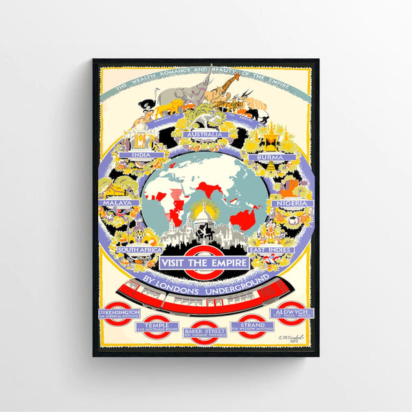 BRITISH EMPIRE VINTAGE POSTER