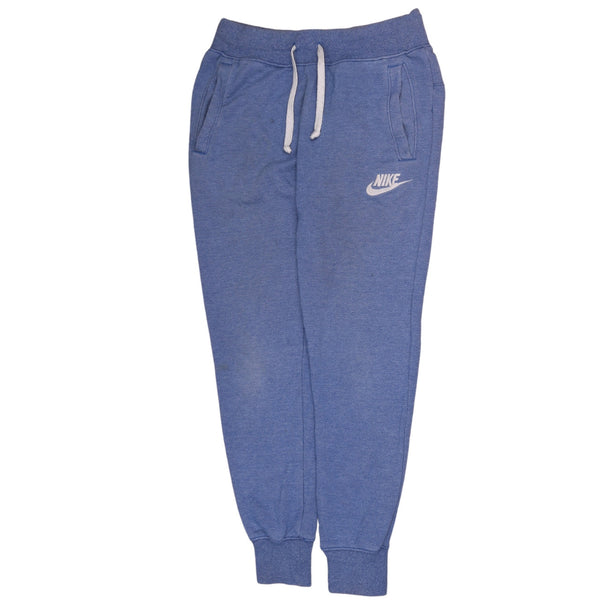 Nike 90's Swoosh Casual Joggers / Sweatpants XSmall Blue