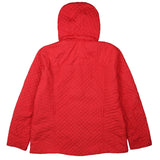 Tommy Hilfiger 90's Hooded Full Zip Up Windbreaker XLarge Red
