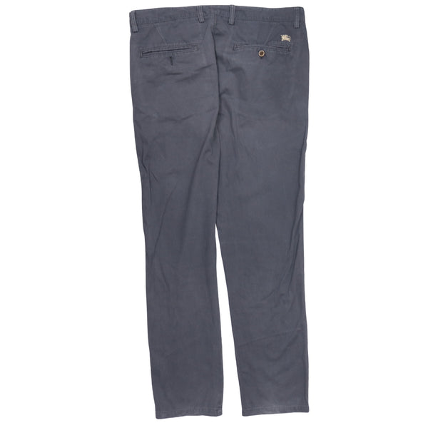 Burberry 90's Drawstring Pockets Casual Trousers / Pants 34 Grey