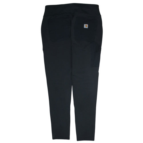 Carhartt Black Joggers Men’s 32 Elastic Waist Utility Pockets Patch Logo Work Trousers
