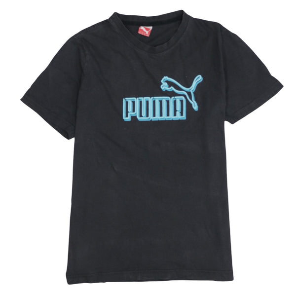 Puma 90's Spellout Short Sleeves T Shirt XXLarge (2XL) Black