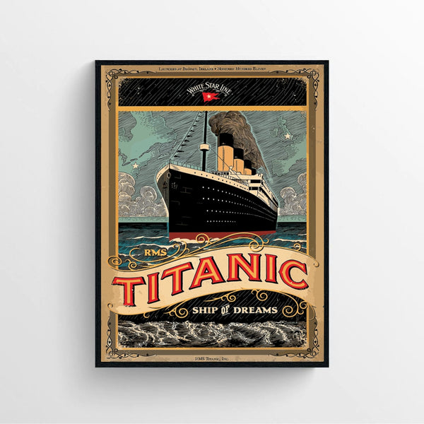 HAUHAU Titanic Art Poster