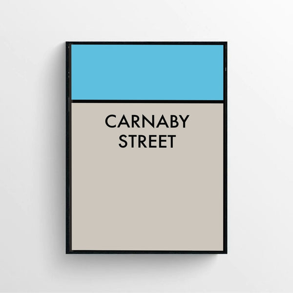 Carnaby Street print poster