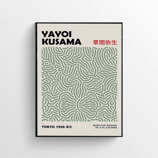 Yayoi Kusama  Geometric Lines Poster