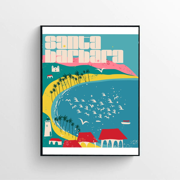 Santa Barbara by Daniella Manini poster