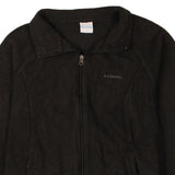 Columbia 90's Full Zip Up Fleece Jumper XLarge Black