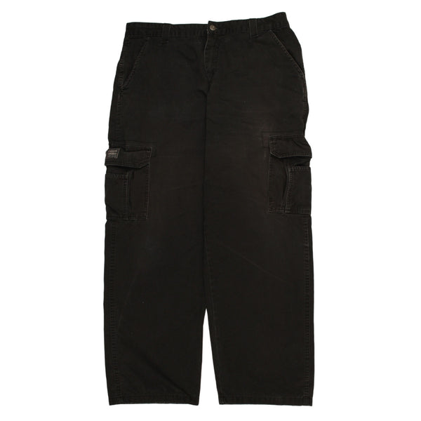 Wrangler 90's Cargo pocket Trousers / Pants 36 Black