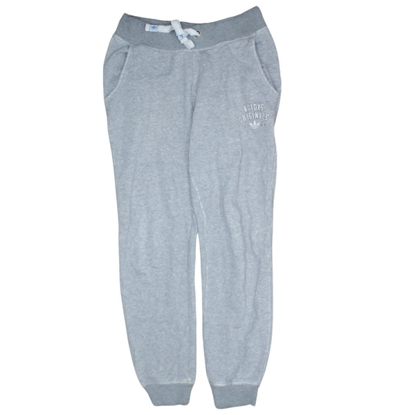 Adidas 90's Rib Cuff Casual Joggers / Sweatpants Medium Grey