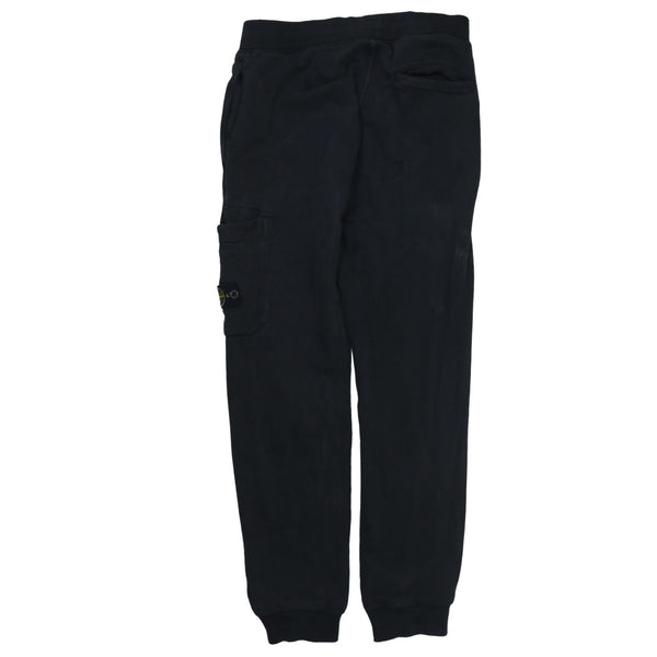 Stone Island 90's Rib Cuff Casual Joggers / Sweatpants 28 Black