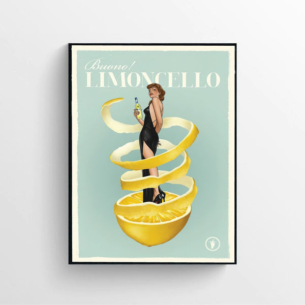 Limoncello Print Poster