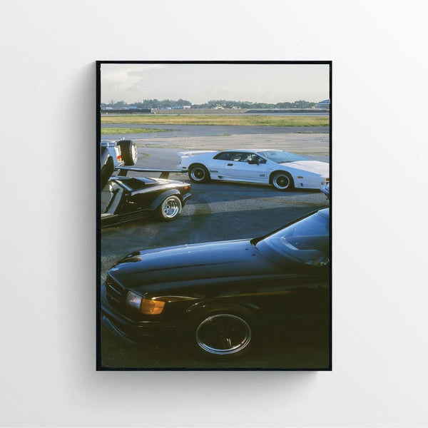 Racing Car Poster