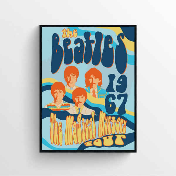 The Beatles tour poster