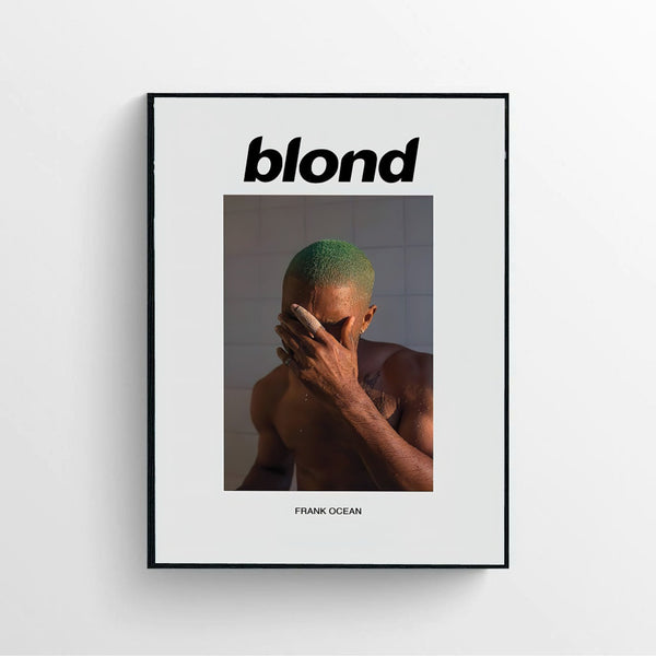 Frank Ocean Blonde Print Poster