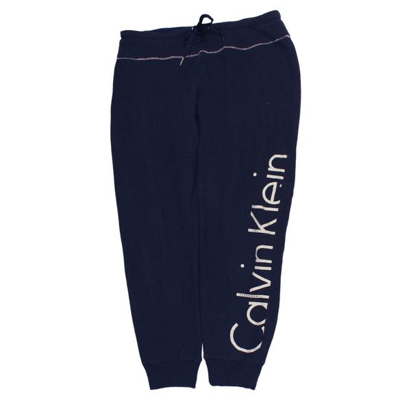 Calvin Klein 90's Casual Joggers / Sweatpants Medium Navy Blue