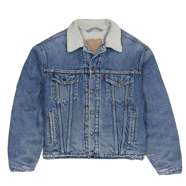 Levi Strauss &Co 90's Plain Button Up Denim Jacket Medium  Blue