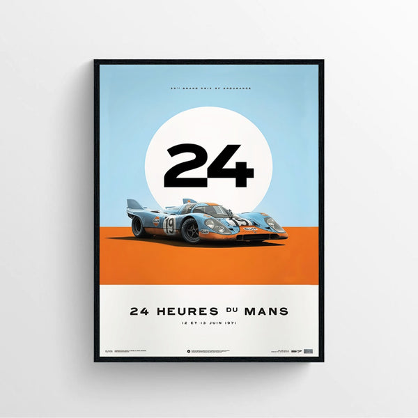 Automobilist Porsche 917 Poster