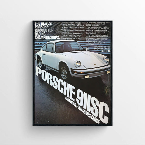 Poster legendary germany car Porsche 911 SC Poster