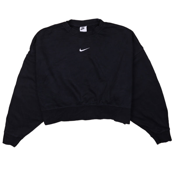 Nike 90's Swoosh Sportswear Sweatshirt XSmall Black